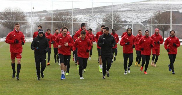 Sivasspor, Galatasaray Maçı Hazırlıklarını Sürdürdü!
