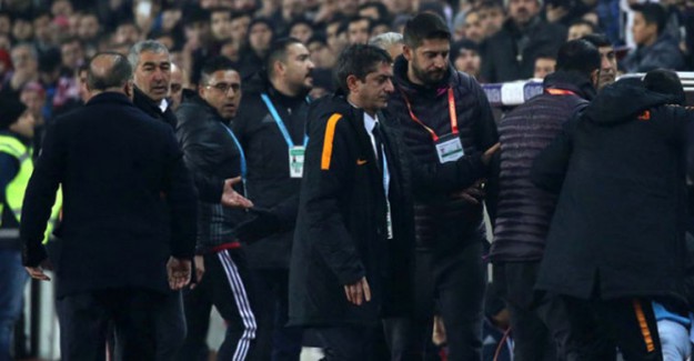 Sivasspor İle Galatasaray Kulübeleri Arasında Gerginlik