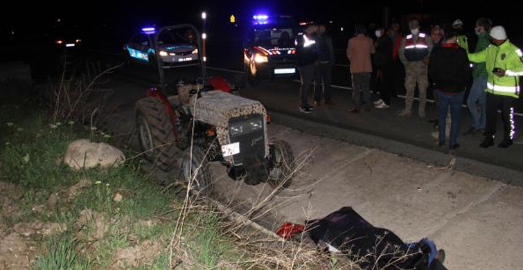 Sivas'ta Traktör Kazasında 2 Kişi Hayatını Kaybetti
