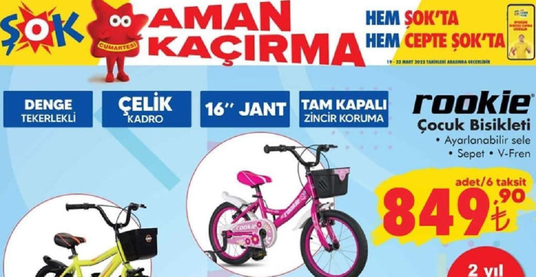 ŞOK 19 Mart 2022 aktüel ürünler! İşte ŞOK 19 Mart Cumartesi kataloğu indirimli fiyat listesi!