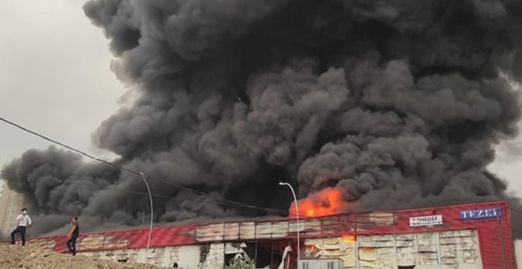 Son Dakika: İstanbul Esenyurt'ta Yangın Meydana Geldi!