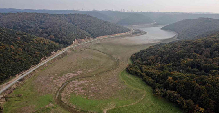 Son Dakika, İstanbul'un Barajları Alarm Veriyor Sazlıdere Barajı'nın Durumu Kritik!