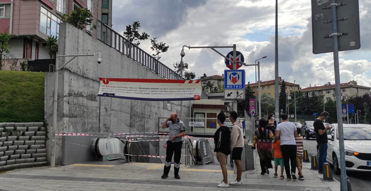 Son Dakika: Mecidiyeköy-Mahmutbey Metro Hattı'nda Yangın Çıktı!