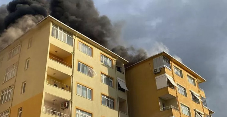 Son Dakika: Ümraniye'de 5 Katlı Binada Yangın Çıktı!