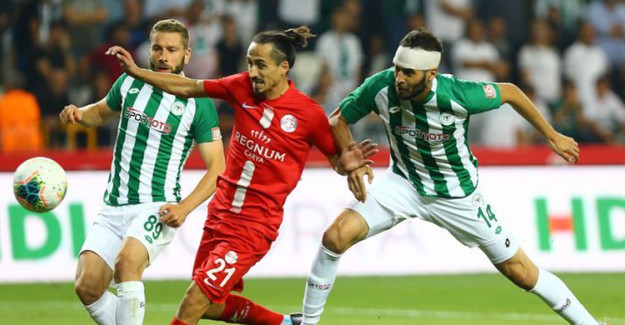 Spor Toto Süper Lig 3. Hafta: Konyaspor 2 - 2 Antalyaspor (Maç Sonucu)