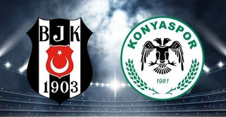 Süper Lig Beşiktaş - Konyaspor karşılaşması