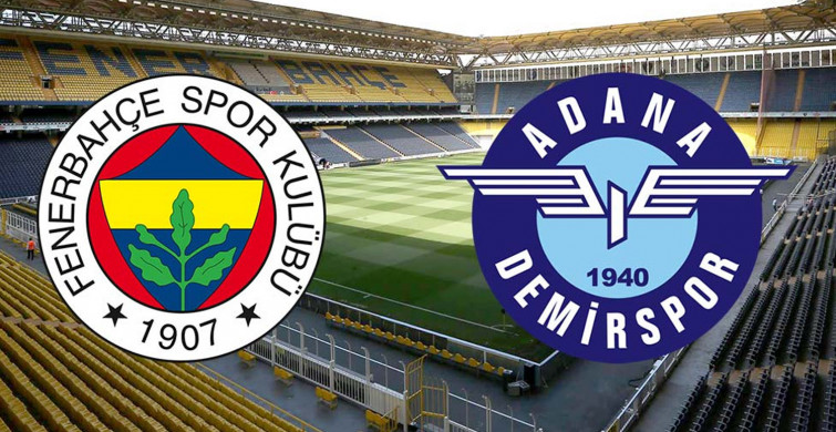 Süper Lig Fenerbahçe-Adana Demirspor Karşılaşması