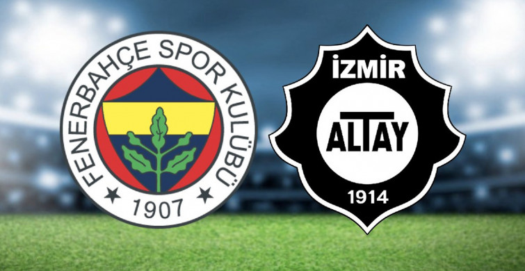 Süper Lig Fenerbahçe-Altay Karşılaşması