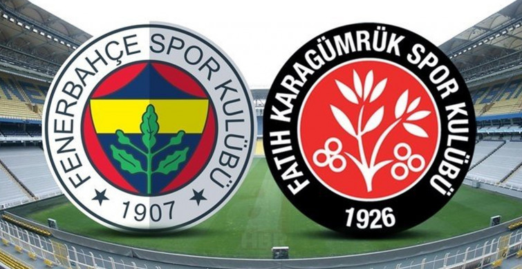 Süper Lig Fenerbahçe - Fatih Karagümrük karşılaşması