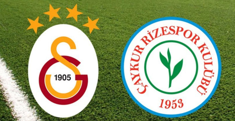 Süper Lig Galatasaray - Çaykur Rizespor Karşılaşması