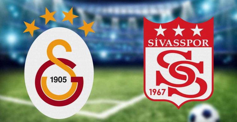 Süper Lig Galatasaray - Sivasspor karşılaşması