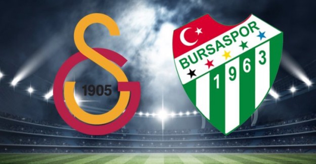 Süper Toto Süper Lig 9. Hafta Açılış Maçı Galatasaray - Bursaspor