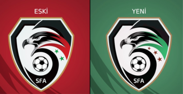 Suriye Milli Futbol Takımı'nın logosu değişti