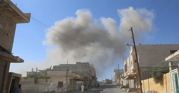 Suriye'de Hava Saldırısı, 45 Sivil Yaşamını Yitirdi