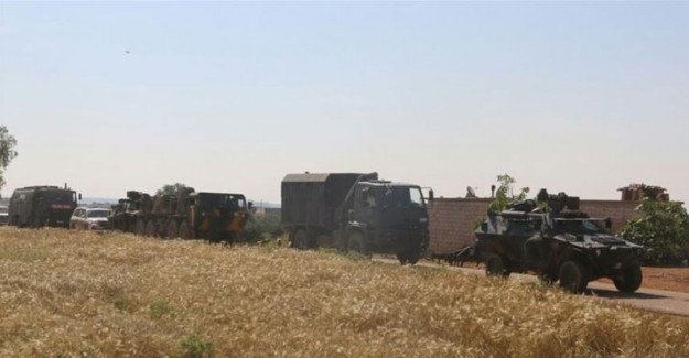 Suriye'de TSK Konvoyu Esed Güçleri Tarafından Durduruldu