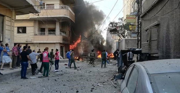 Suriye'nin Haseke Kentinde Patlama Meydana Geldi
