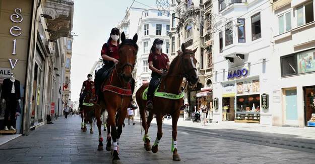 Taksim'de Atlı Polisler Görev Alacak