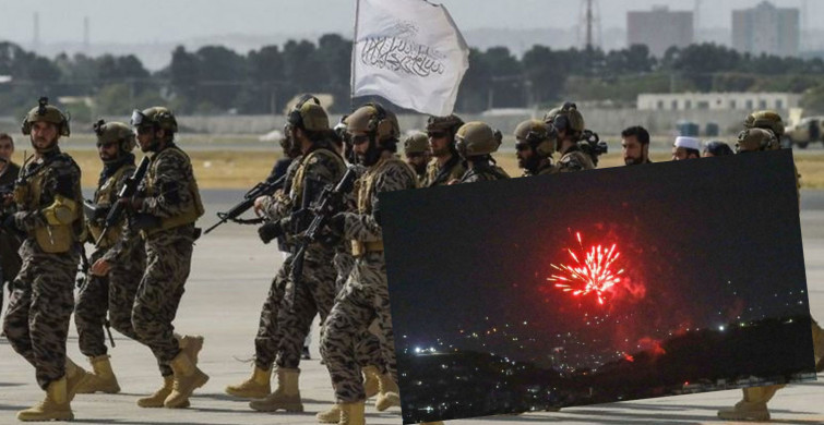 Taliban, ABD'nin Afganistan'dan çekilmesini Haret Şehrinde Bayraklarla Kutluyor