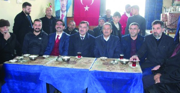 Taşlıçay'da AK Parti Seçim Bürosu Açıldı