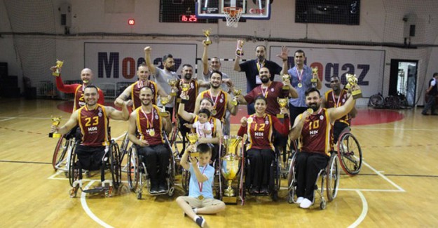 Tekerlekli Sandalye Basketbol Ligi Şampiyonu Galatasaray!