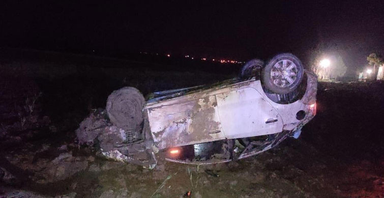 Tekirdağ’da Otomobil Tarlaya Uçtu: 1 Yaralı