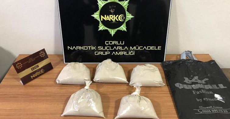 Tekirdağ'da Uyuşturucu Operasyonu