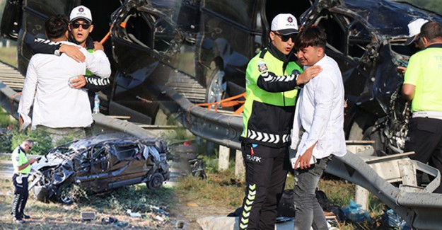 TEM'de Trafik Kazası: 1 Ölü, 10 Yaralı