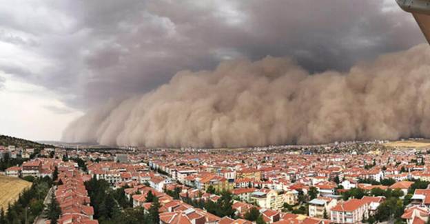Toz Fırtınası İçin Meteorolojiden 7 İle Uyarı