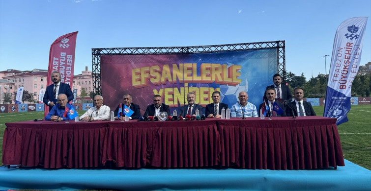 Trabzon'da Futbolun Efsaneleri İçin Turnuva Başlıyor