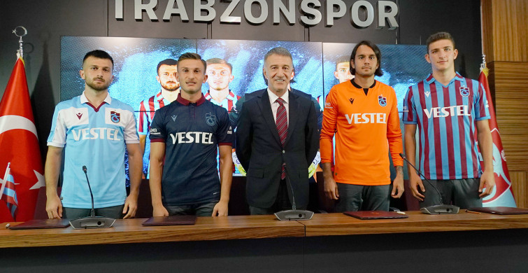 Trabzonspor 4 Futbolcusunun Sözleşmesini Uzattı!