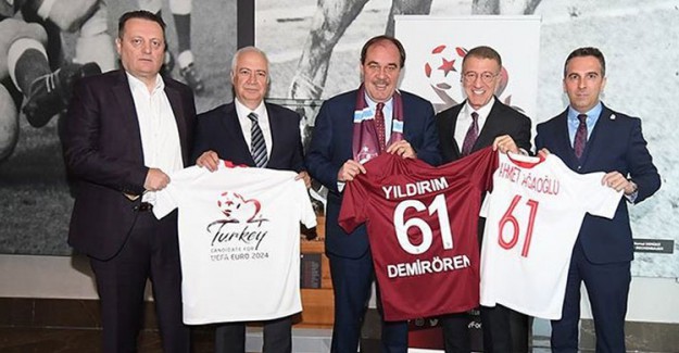 Trabzonspor Başkanı Ağaoğlu TFF Başkanı Demirören’i Ziyaret Etti!