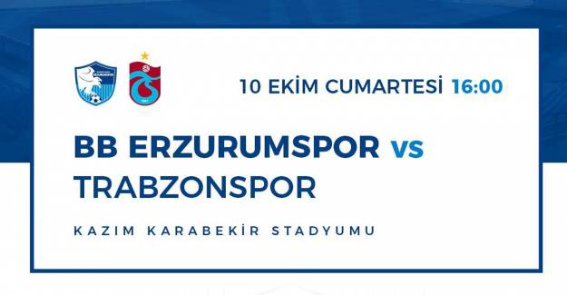 Trabzonspor, Erzurumspor ile hazırlık maçı yapacak