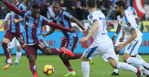 Trabzonspor, Sahasında Ankaragücü'nü 1-0 Mağlup Etti