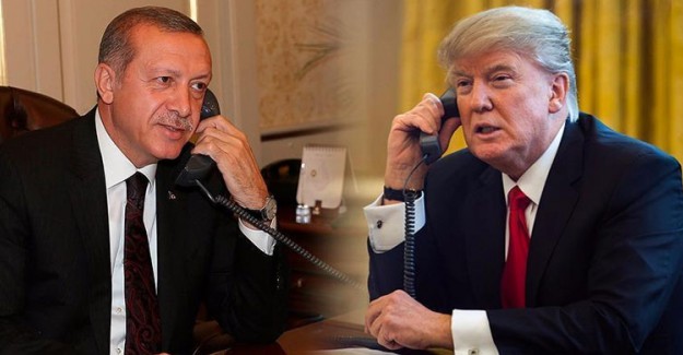 ABD Lideri Trump'tan Cumhurbaşkanı Erdoğan'a Tebrik Telefonu