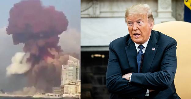 Trump'tan Lübnan'daki Patlama İçin 'Bir Saldırı Gibi Görünüyor' Açıklaması