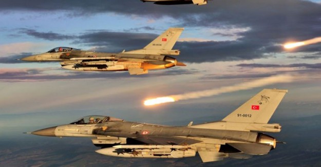 TSK, Teröristlere Bomba Yağdırdı! 8 Terörist Öldürüldü
