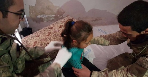 TSK'dan Afrin'deki Sivillere Yardım Eli