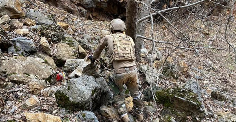 Tunceli'de Terörist Sığınaklarına Operasyon!