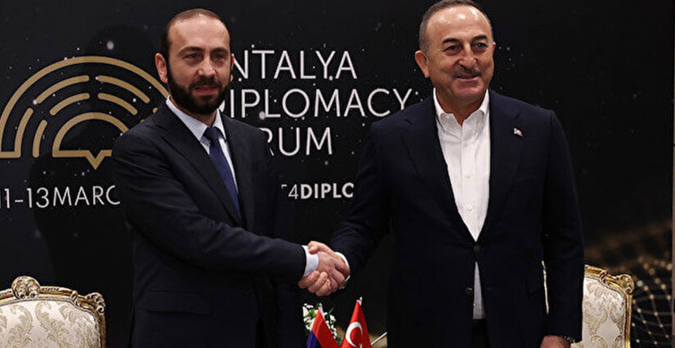 Türkiye-Ermenistan ilişkileri normalleşiyor, iki dışişleri bakanı Antalya'da bir araya geldi!