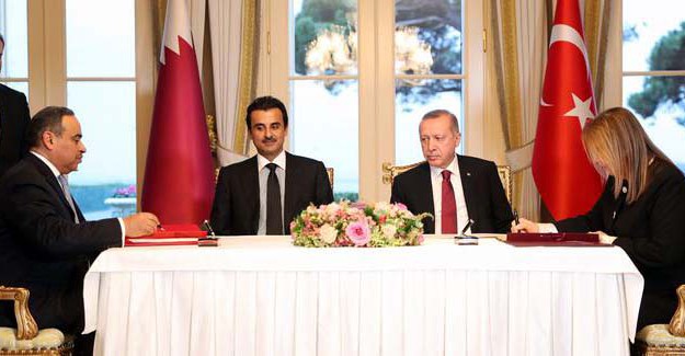 Türkiye İle Katar Arasında İmzalar Atıldı