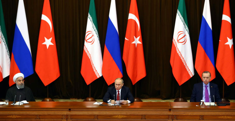 Türkiye, İran ve Rusya'dan 'Astana' Açıklaması