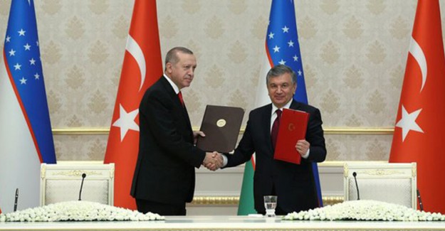 Türkiye Özbekistan Arasında İmzalanan 25 Anlaşma