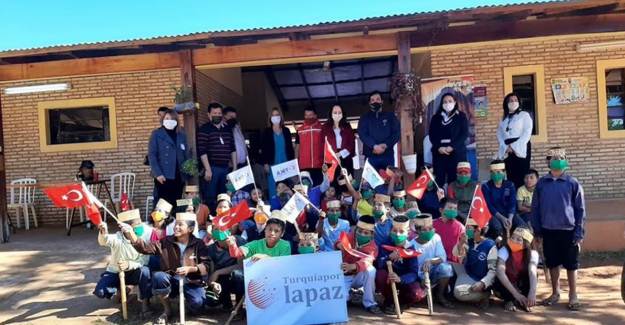 Türkiye'den Paraguay'daki Bakıma Muhtaç Çocuklara Yardım