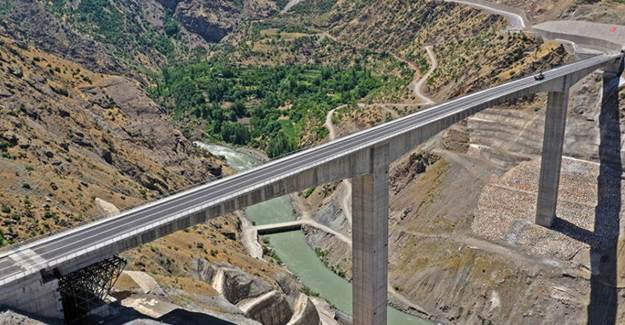 Türkiye'nin En Yüksek Köprüsüyle 5 Saatlik Yol 2 Saate İnecek
