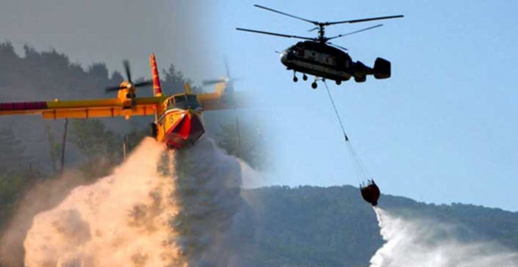 Türkiye'nin kaç yangın söndürme uçağı ve helikopteri var? 2022 Yangın söndürme uçağı ve helikopter sayısı