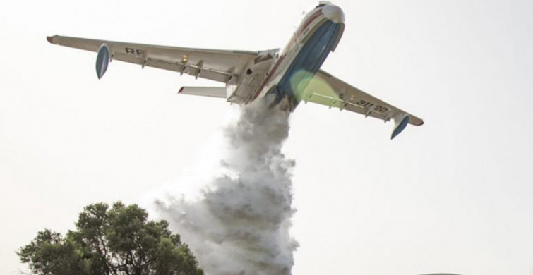 Türkiye'ye Rusya Destek Verdi! 3 Yangın Söndürme Uçağıyla Çalışmalara Katıldılar
