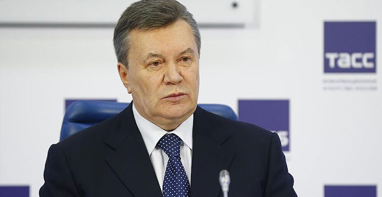 Ukrayna'da Eski Başkan Yanukoviç'e Yaptırım
