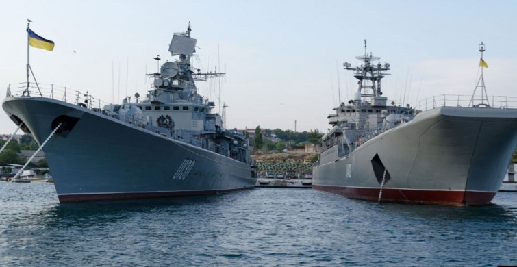 Ukrayna'dan çarpıcı hamle: “Rusya'ya ait büyük çıkarma gemisini imha ettik!"