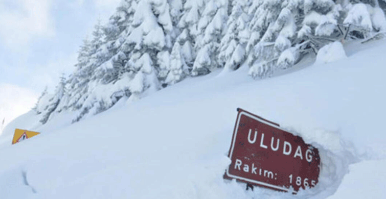 Uludağ'da Süpriz Kar