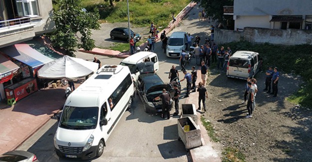 Uygulamada Polisten Kaçan Otomobil Yakalandı